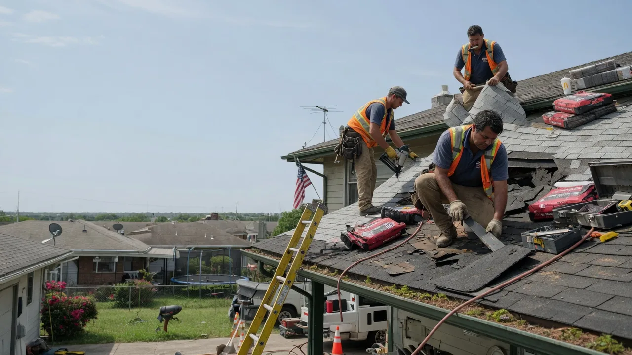 Roof Repair in Stockdale, TX near me